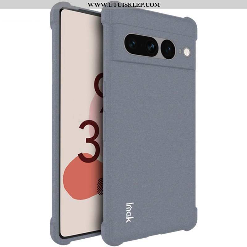 Etui do Google Pixel 7 Pro Prosty Efekt Błyszczącej Skóry